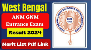 WB ANM GNM Result 2024 PDF Download Link Benefit checklist Official web site wbjeeb.nic.in