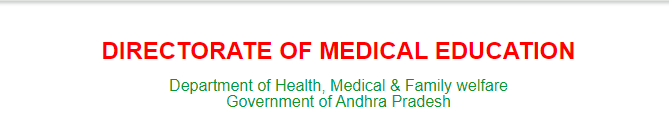 DME AP Senior Resident Recruitment 2024