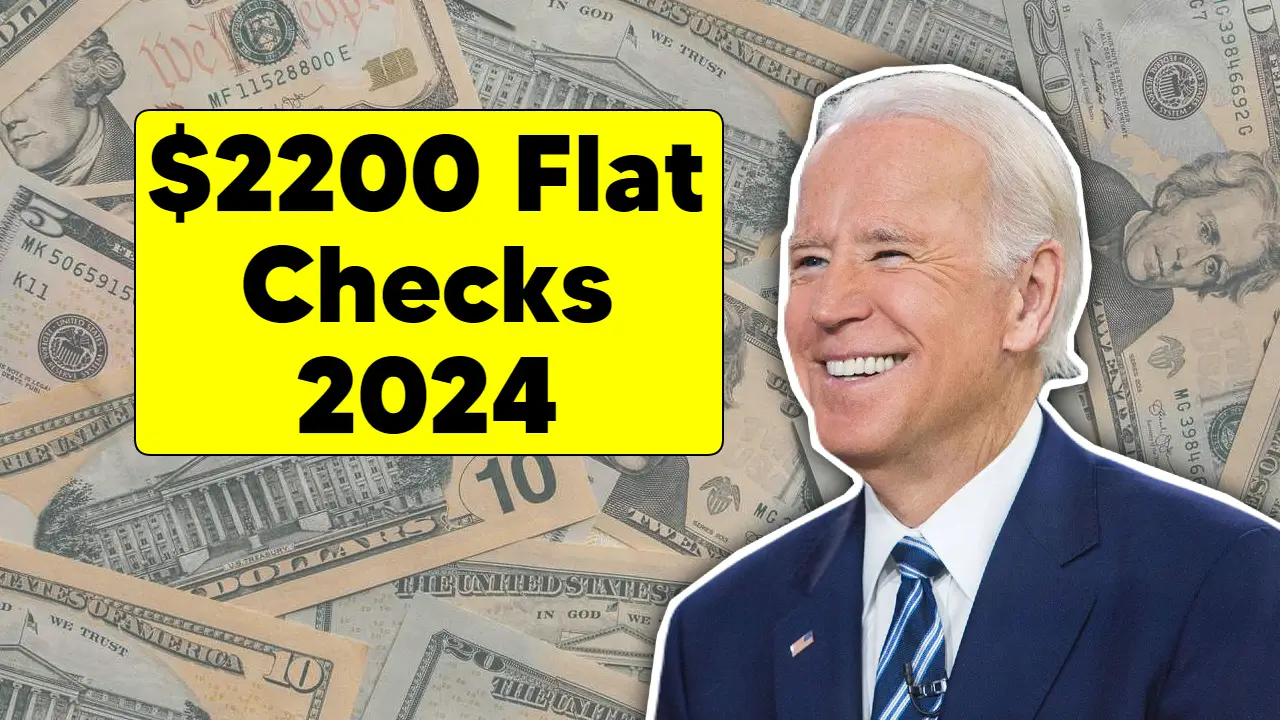 $2,200 Flat Checks For Everyone