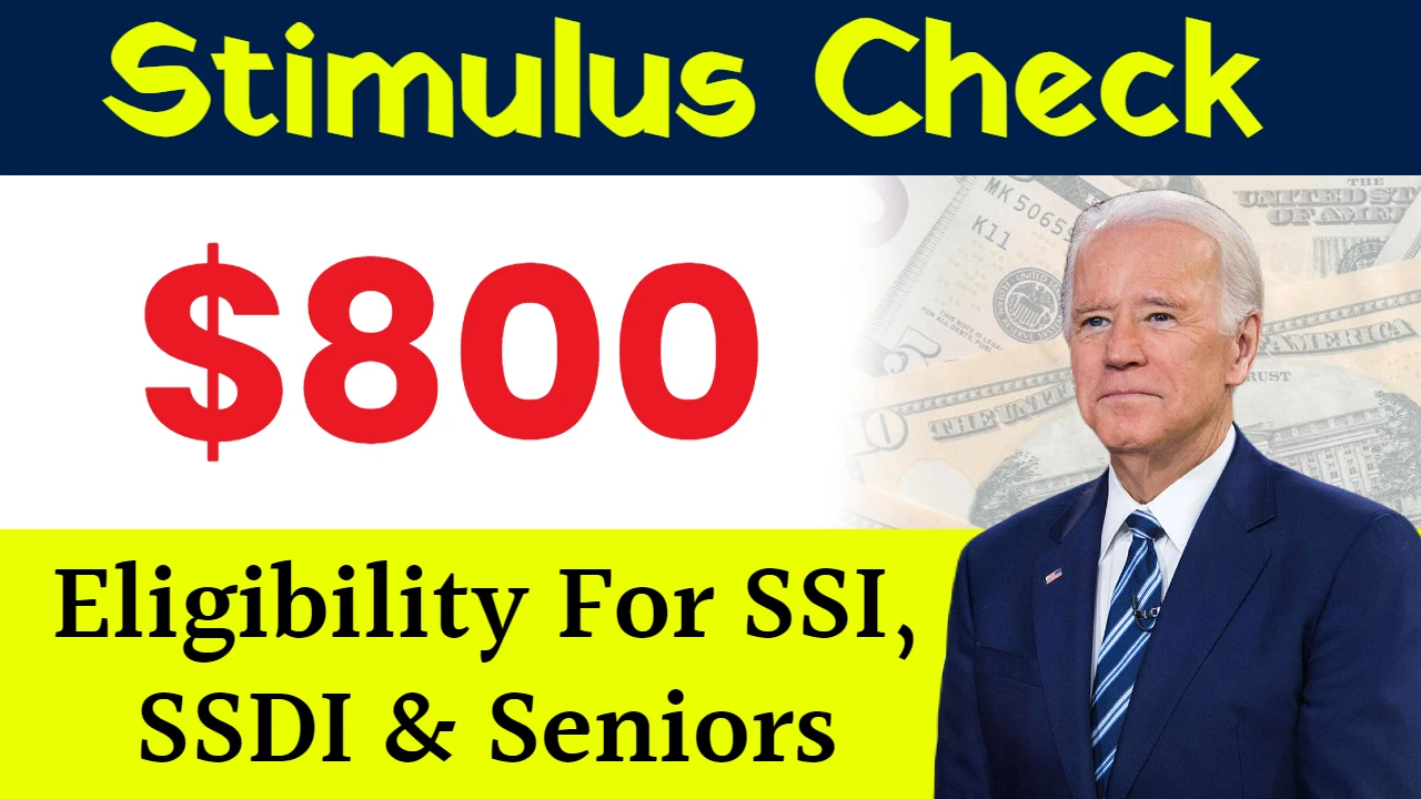 $800 Stimulus Check