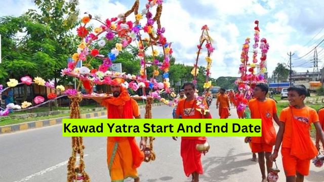 Kawad Yatra 2024 Start And End Date