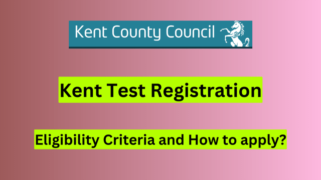 Kent Test Registration