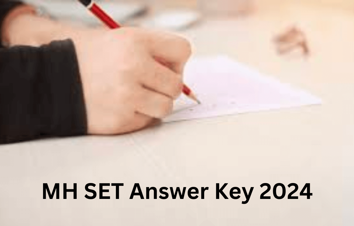 MH SET Answer Key 2024