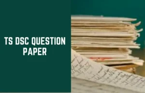 TS DSC Query Paper 2024, Shift-wise Questions Requested