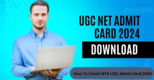 NTA UGC NET Admit Card 2024 Link Download Official Web site ugcnet.nta.ac.in Re Examination Date Corridor Ticket