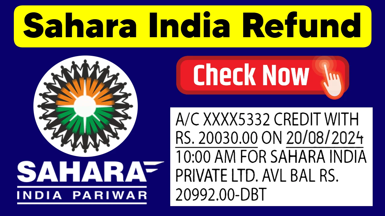 Sahara India Refund Status