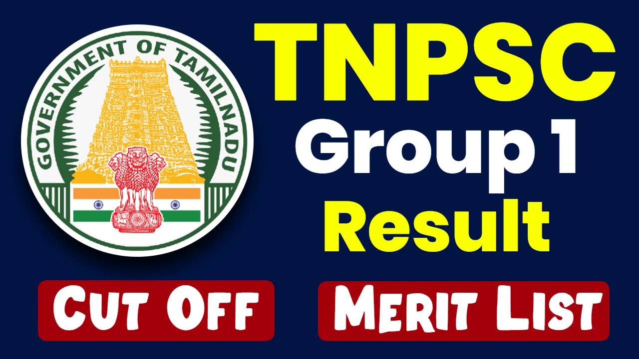 TNPSC Group 1 Result 2024