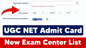 UGC NET Admit Card 2024, Exam City Slip, Hall Ticket @ugcnet.nta.nic.in