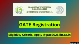 GATE 2024 Registration, Eligibility Standards, Apply @gate2025.iitr.ac.in