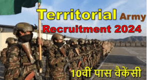 Territorial Army Recruitment 2024 for Officer Posts