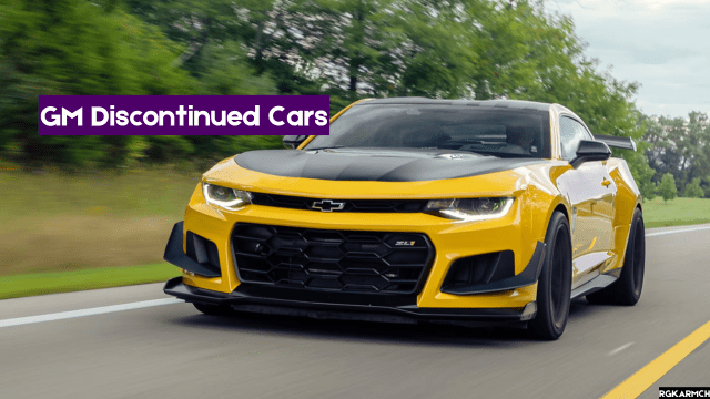 Chevy Malibu and Camaro End Production