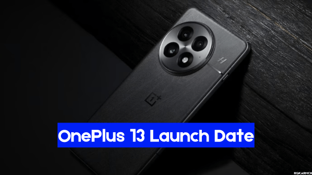 OnePlus 13 Launch Date